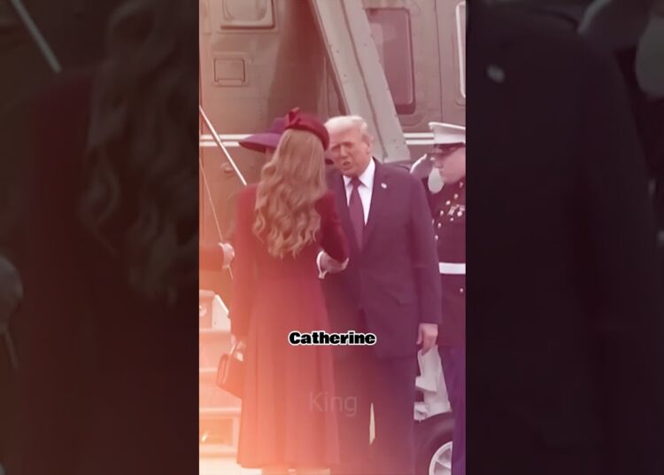 William manteve a calma com Trump 👀👑#PrinceWilliam #DonaldTrump #Shorts