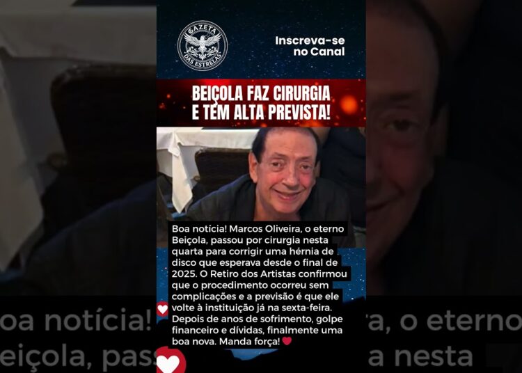 BEIÇOLA FAZ CIRURGIA E TEM ALTA PREVISTA!