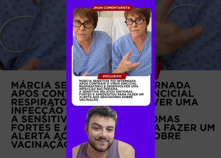 MÁRCIA SENSITIVA FAZ ALERTA APÓS INTERNAÇÃO #fofocas #marciasensitiva #shorts