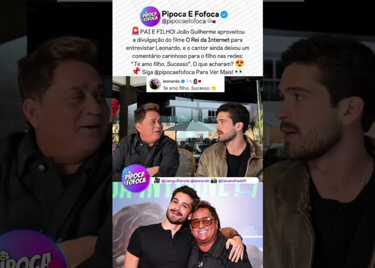 João Guilherme Entrevista Leonardo Durante Divulgação De Filme 😁 #joaoguilherme #leonardo