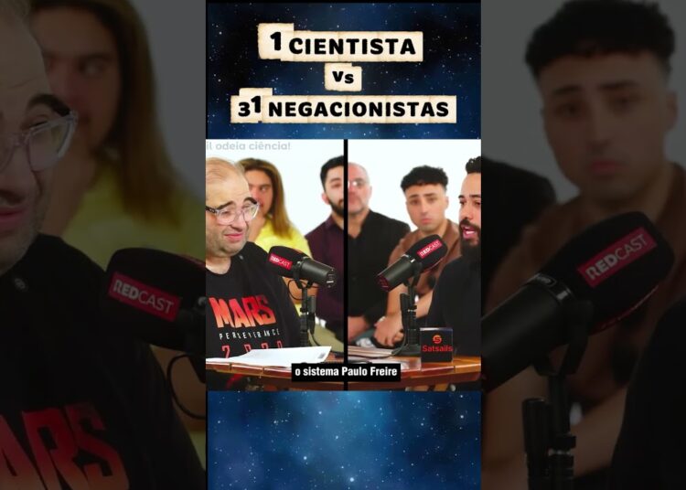 1 CIENTISTA X 31 NEGACIONISTAS #ciencia #sergiosacani #shorts