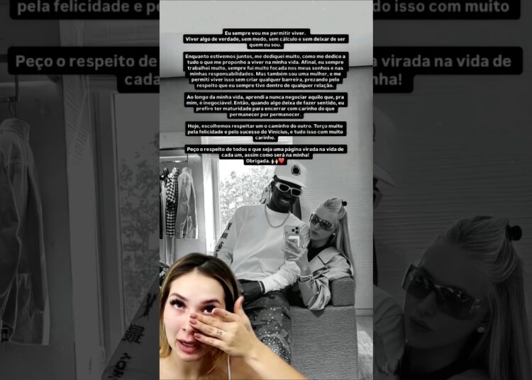 Virginia Fonseca motivo de terminar com Vinícius #virginiafonseca