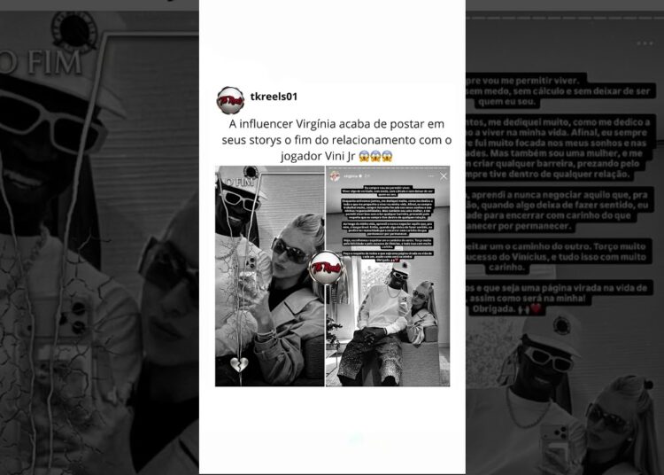 @virginia terminou com o @vinijr 😱😱😱  #virginia #vinijr #fofocas #noticias #foryou