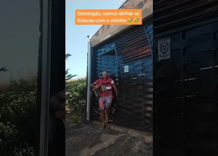 Domingão, vamos alinhar as fofocas com o vizinho 🤣🤣🤣