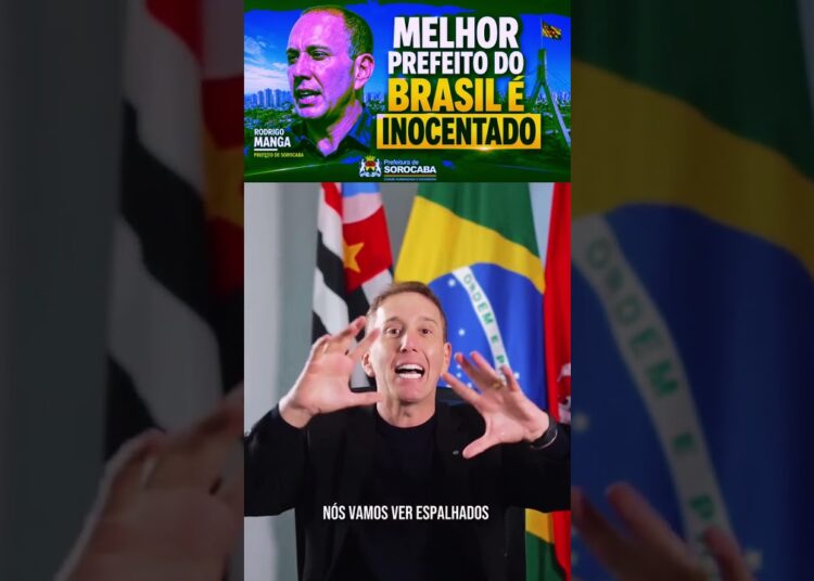 O segredo de RODRIGO MANGA para mudar o BRASIL #news #famosos