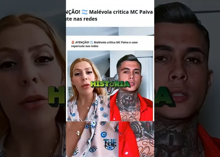 CONFUSÃO ENTRE MALÉVOLA E MC PAIVA! #curiosidades #famosos #fofoca #noticia #vocesabia