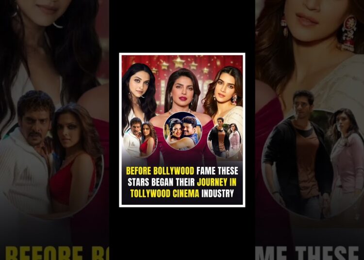 Before Bollywood Fame These Superstars Started Their Journey In Tollywood#trendingnow