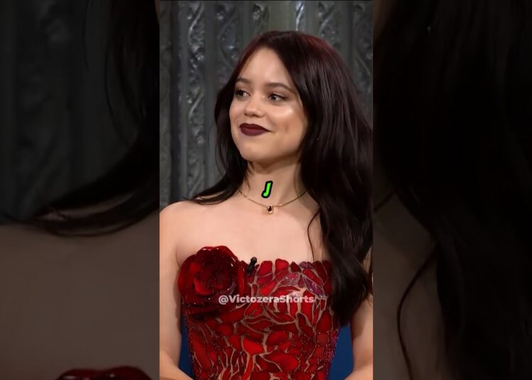 JENNA ORTEGA SEM FILTRO 😳😂 #curiosidades #jennaortega #brazil