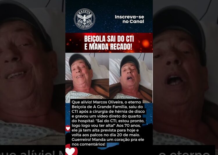 BEIÇOLA SAI DO CTI E MANDA RECADO! ❤️