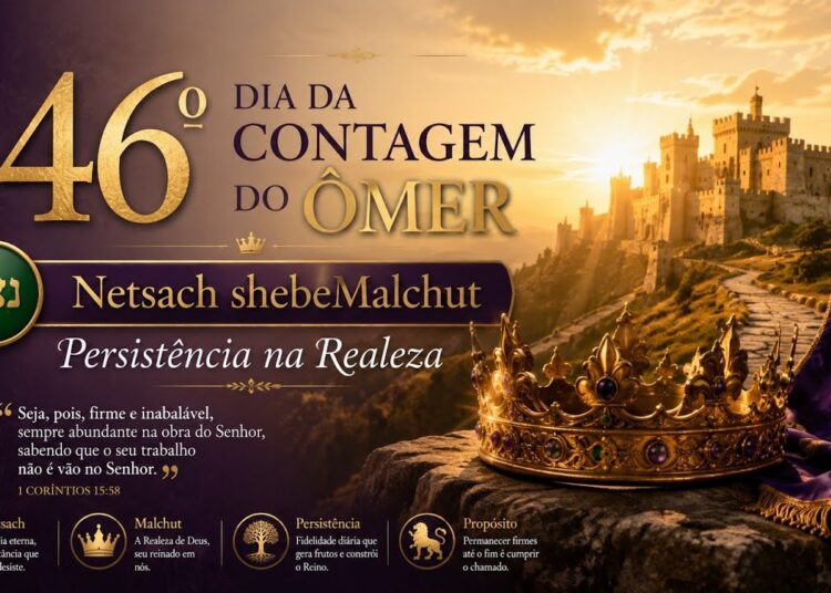 46º Dia da Contagem do Ômer Netsach shebeMalchut – Persistência na Realeza