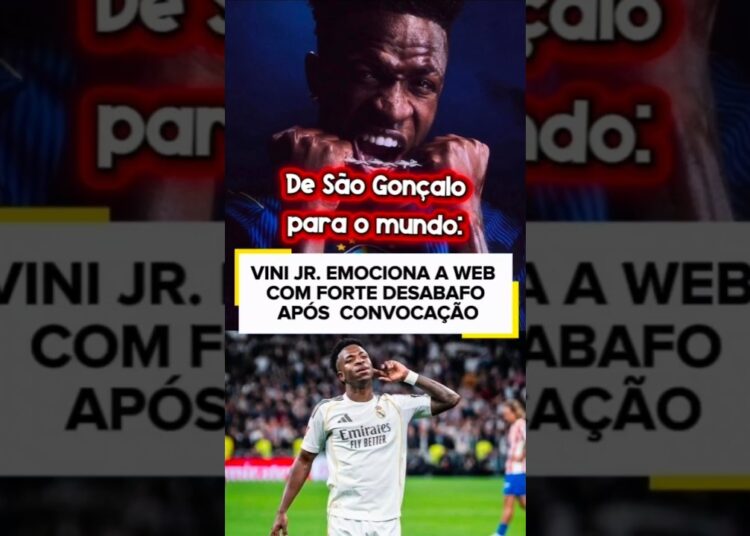“QUE A HISTÓRIA SEJA DIFERENTE”: O RECADO DE VINI JR. APÓS A CONVOCAÇÃO