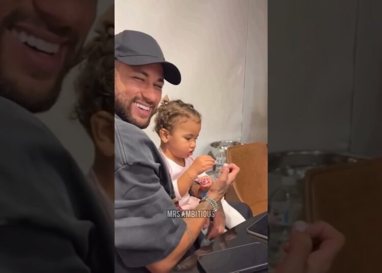 Neymar & His Daughter Mavie CUTE Moments 💓🥹✨