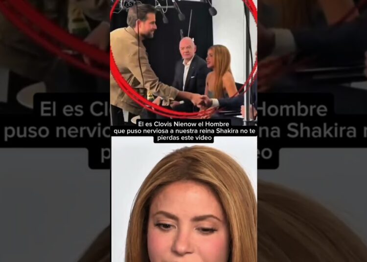 ​¡CLOVIS NIENOW puso nerviosa a SHAKIRA! 🚨 (¡Tienes que ver su reacción!) 😱🐺