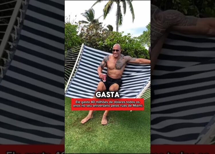 Ele gasta 40 milhões de dólares todos os anos no seu aniversário pelas ruas de Miami. #brasil #star