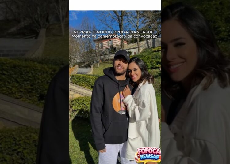 NEYMAR IGNOROU BRUNA BIANCARDI?  Momento na comemoração da convocação #neymarjr #fofoca