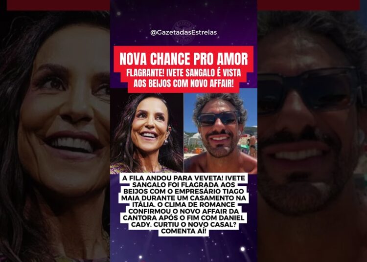 FLAGRANTE! IVETE SANGALO É VISTA AOS BEIJOS COM NOVO AFFAIR!