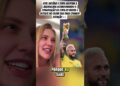 Virgínia e Duda apareceram grudadas no celular durante a convocação da Copa do Brasil