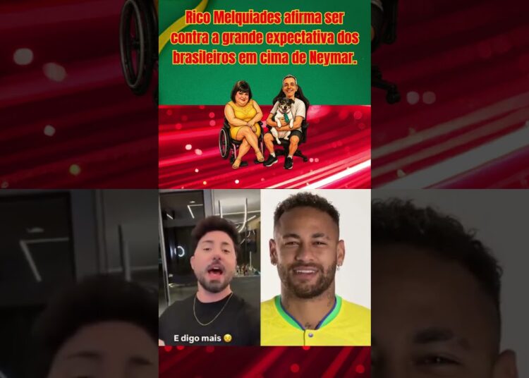💪💣Rico Melquiades afirma ser contra a grande expectativa dos brasileiros em cima de Neymar #fofocas