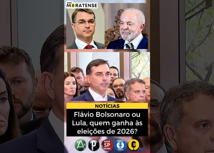 Flávio Bolsonaro ou Lula eleições de 2026? #news #noticias #jornalismo #política #fofocas