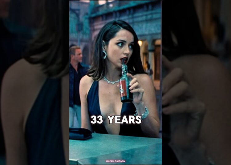 Ana de Armas through years🔥#actress #anadearmas #moviestars #thenandnow #evolution #famousstars
