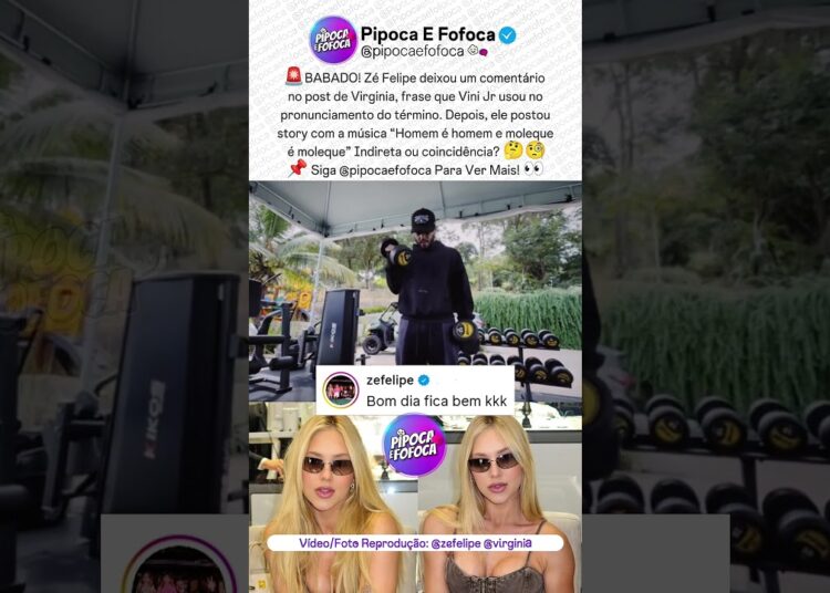 Zé Felipe Comenta Post De Virginia E Publica Story Com Música Enigmática 😳 #virginiaezefelipe