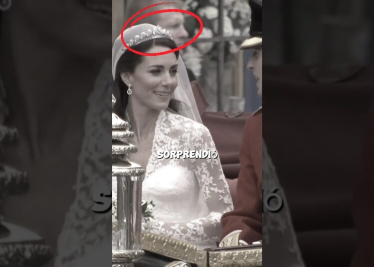 El secreto de Kate Middleton el día de su boda.