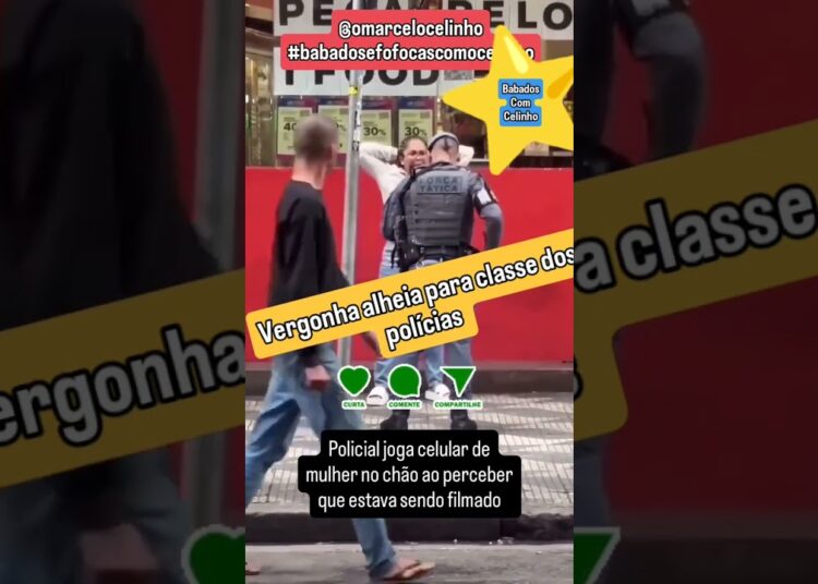 fofoquei🗣️ atitude ridícula de um policial😱#babados #fofocas #noticias