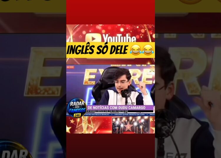 Dudu fala inglês Próprio e diverte saory 😂 #viral #duducamargo #saory #fofoca #humor #casal