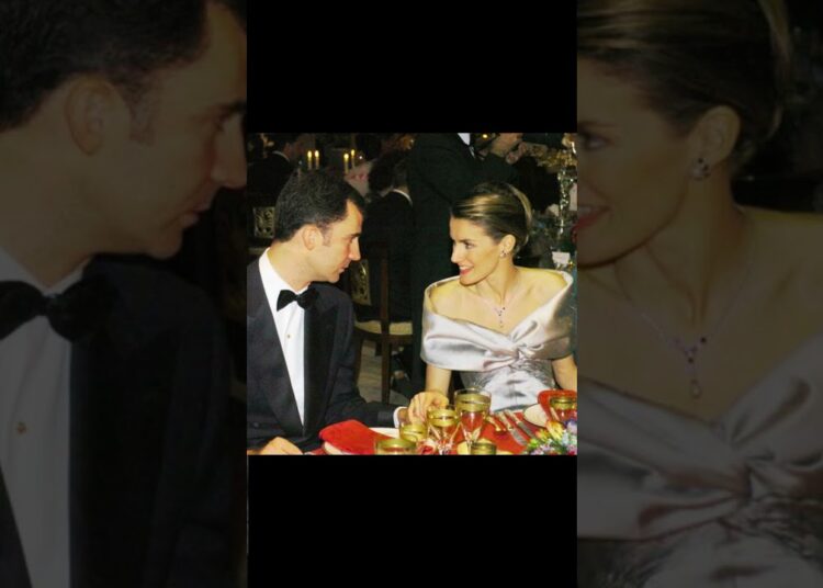 CENA DE GALA PREBODA DE FELIPE VI Y DOÑA LETIZIA #Shorts