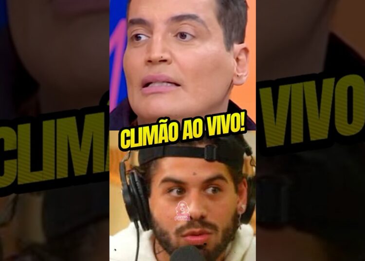 Ele se irritou com a cobrança ao vivo! 😳 #fofoca #zefelipe