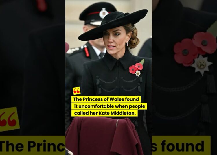 Kate Middleton prefers to be called Catherine. #royal #princewilliam #princesscatherine