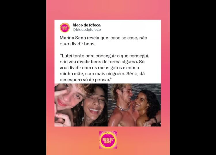 #marinasena  revela que, caso se case, não quer dividir bens. #fofoca #julianofloss #fofocas