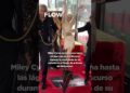 Miley Cyrus se emocionó hasta las lágrimas durante el discurso que pronunció