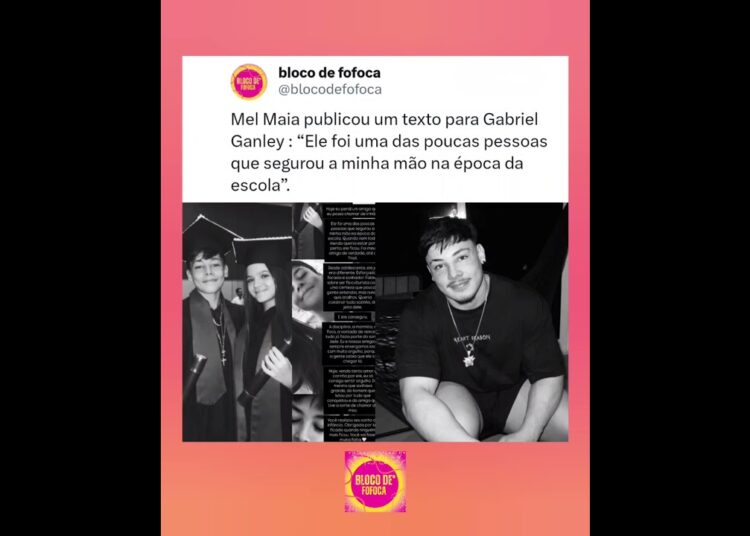 #melmaia publicou um texto para Gabriel Ganley. #fofoca #fofocas
