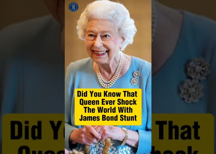 Queen Elizabeth II Shocked The World With James Bond Stunt #fyp #britishroyalfamily #queenelizabeth