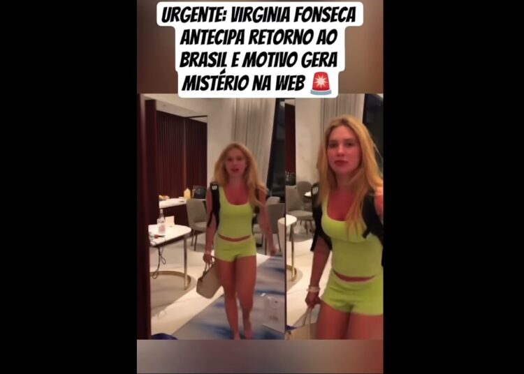 Urgente Virginia quis voltar logo para o Brasil #zefelipe #ultimasnoticia #famosos