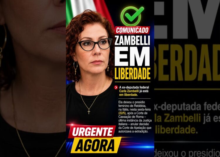 🔥 EXTRADIÇÃO ANULADA: ZAMBELLI ESTÁ LIVRE  #brasil #política #politicalnews #fyp #noticias