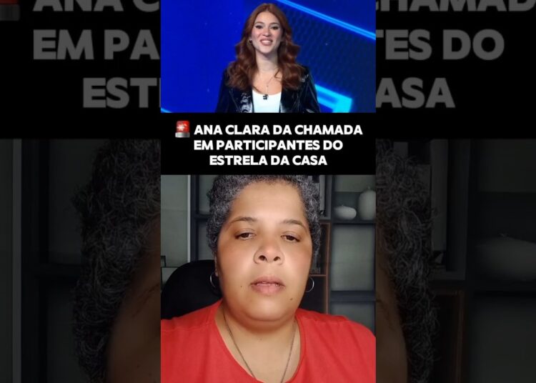 Ana Clara chama atenção dos participantes do Estrela da Casa #fofoca #celebridades #fofocadosfamosos