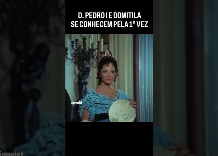 D. PEDRO I E DOMITILA SE VEÊM PELA 1° VEZ #brasilimperial #cinemanacional #históriadobrasil #realeza