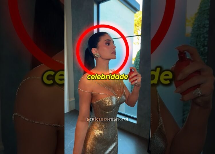 O PERFUME DA KYLIE VIROU PIADA 😭🧴 #curiosidades #kyliejenner #brazil