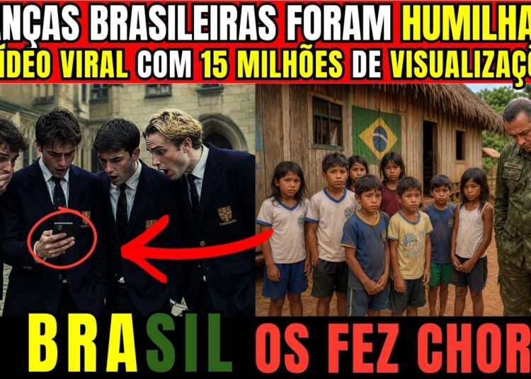 Ingleses da REALEZA humilharam crianças brasileiras: o que veio depois tem 15 milhões de views