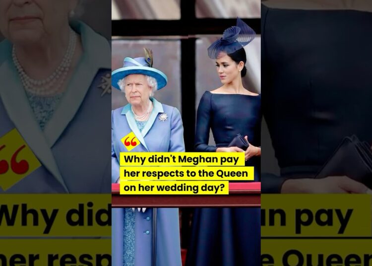 What is the truth? #royal #meghanmarkle #queenelizabeth