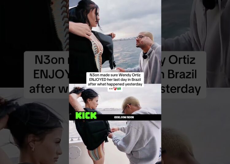 N3on made sure Wendy Ortiz ENJOYED her last day in Brazil after what happened yesterday