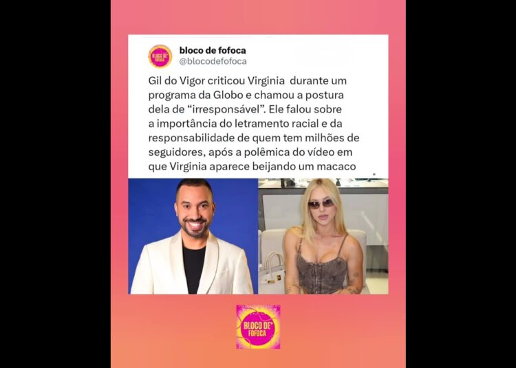 #gildovigor criticou #virginiafonseca durante um programa da #globo.