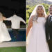 A noiva achou que pular na piscina com seu vestido de noiva seria 'divertido'. Segundos depois, ela está 'se afogando' (exclusivo)