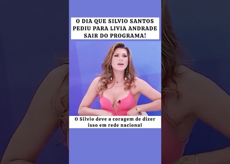SILVIO MANDOU LIVIA ANDRADE SAIR DO PROGRAMA #feedshorts #ultimasnoticia #fofoca #sbt