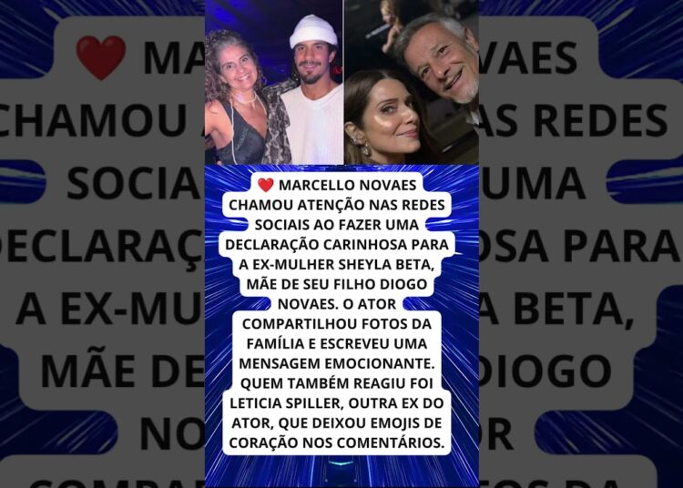 MARCELLO NOVAES SE DECLARA PARA EX E LETICIA SPILLER REAGE! #noticias #fofoca