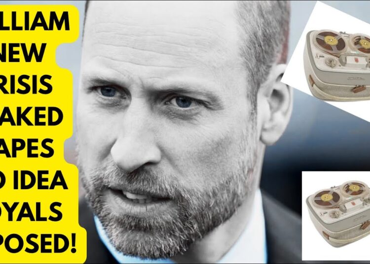 WILLIAM  LEAKED TAPES NO IDEA – NEXT CRISIS #royal #news #crisis