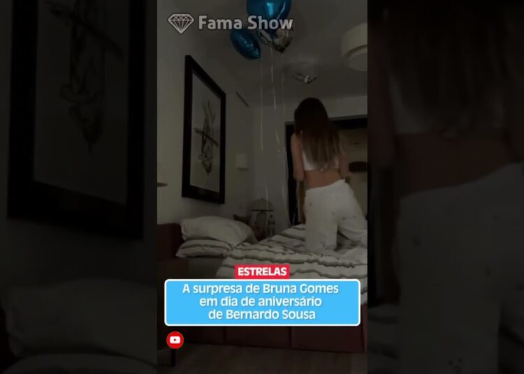 A surpresa de Bruna Gomes em dia de aniversário de Bernardo Sousa  | Fama Show