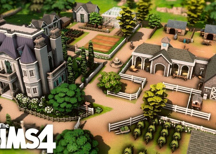 RANCHO DA REALEZA (NO CC) – The Sims 4 Speed Build
